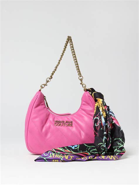 borsa versace jeans rosa sacchetto|versace jeans farfetch.